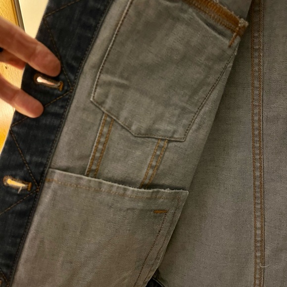 NWT, denim jean jacket. - Picture 2 of 8